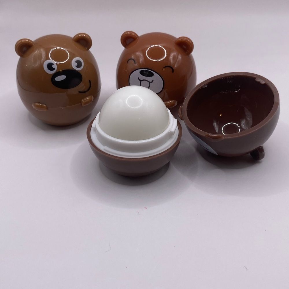 Kawaii Bear Lip Balm Roll on- 3 pack! - Picture 3 of 3